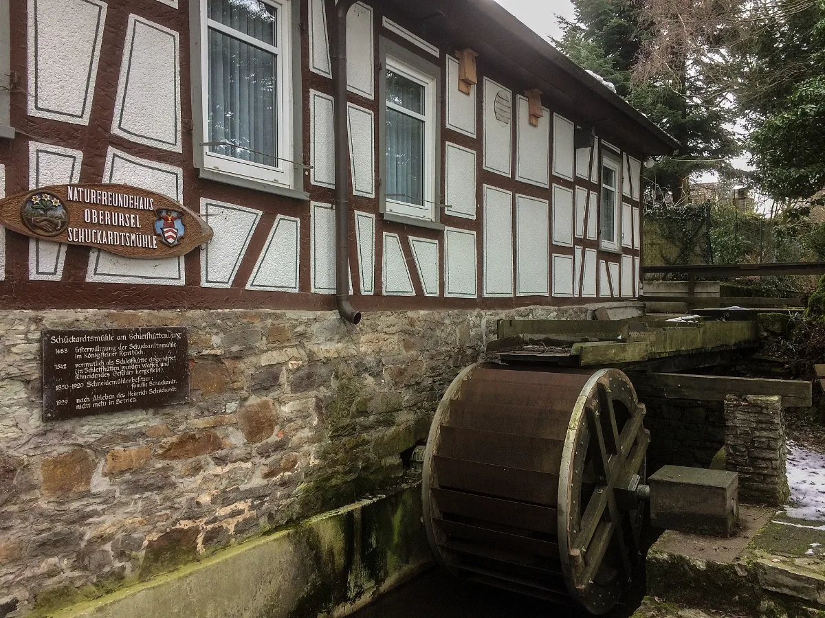 20180217 Oberursel Denkmalgeschuetzte Gebaeude Altstadt Schuckardtsmühle 3