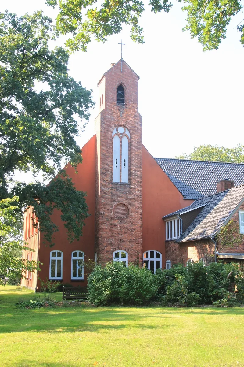 2020 09 14 Worpswede Hüttenbusch Kirche (5)