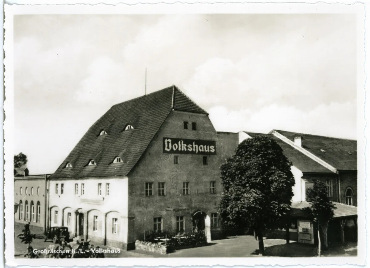 29431 Großräschen 1957 Volkshaus Brück & Sohn Kunstverlag