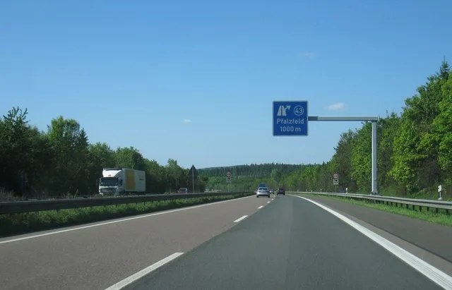 A61 Kreuz 43 Pfalzfeld (1000M) Geo En.hlipp.de 11078