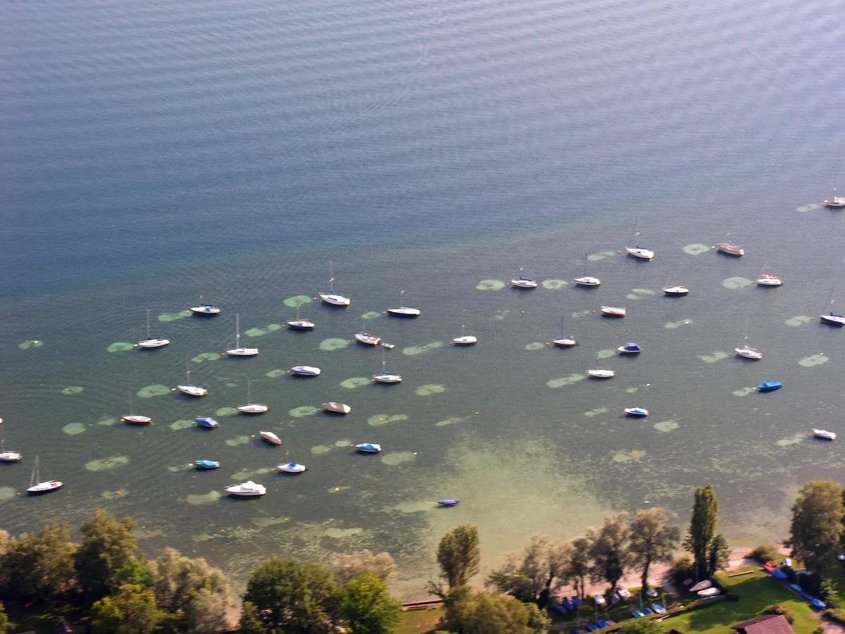 Aerial Hafen Gaienhofen