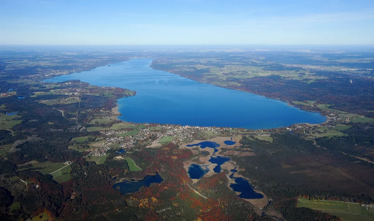 Aerial Image Of Lake Starnberg (View From The South)