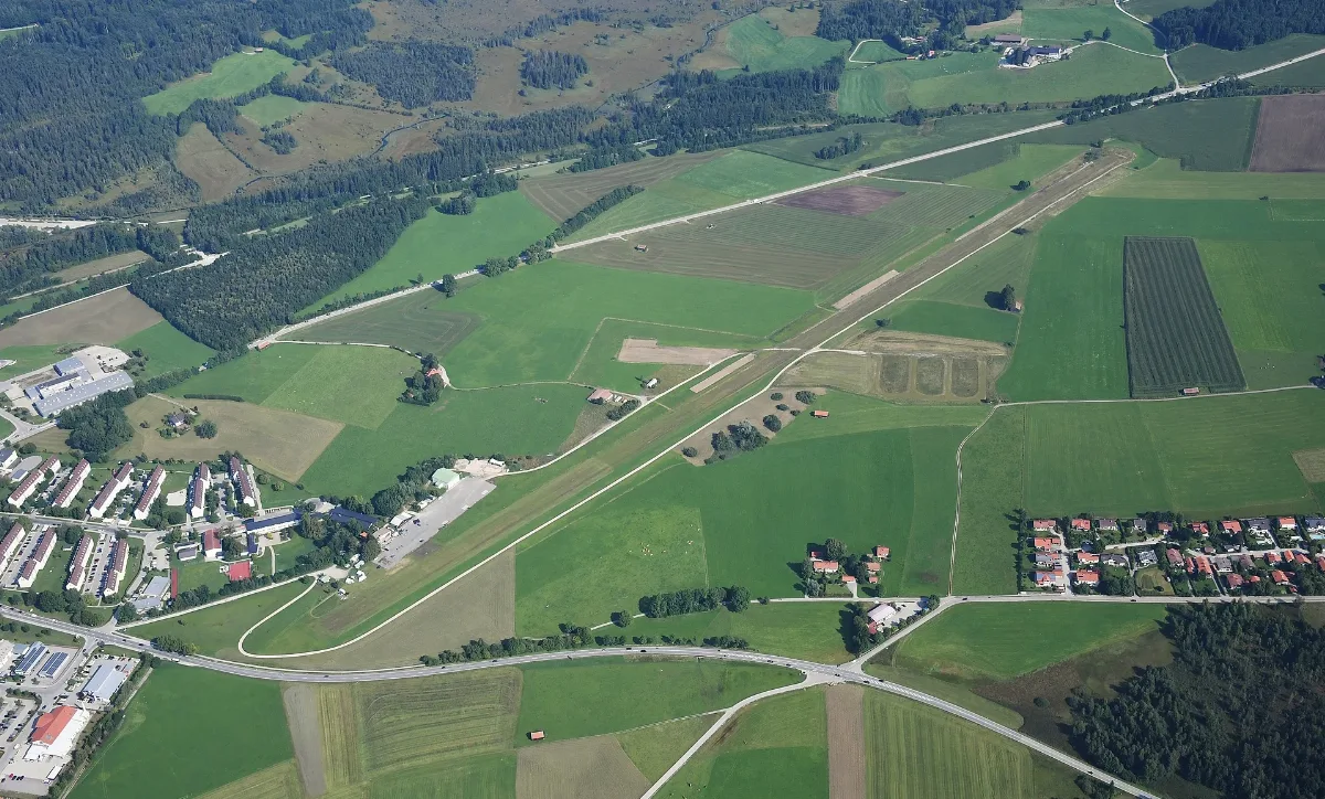Aerial Image Of The Greiling Gliding Site