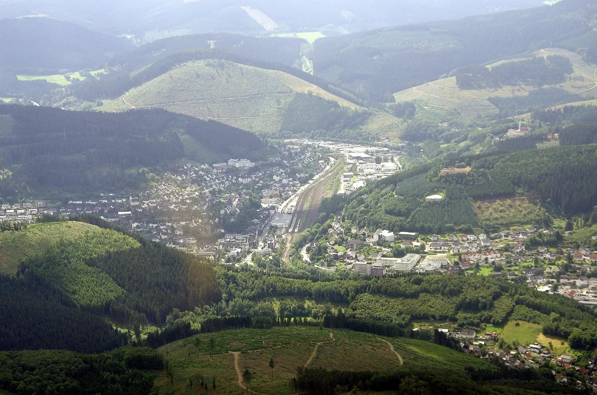 Aerial View Of Altenhundem