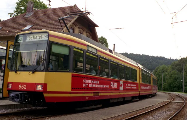 Albtalbahn Car At Marxzell Geo.hlipp.de 4444