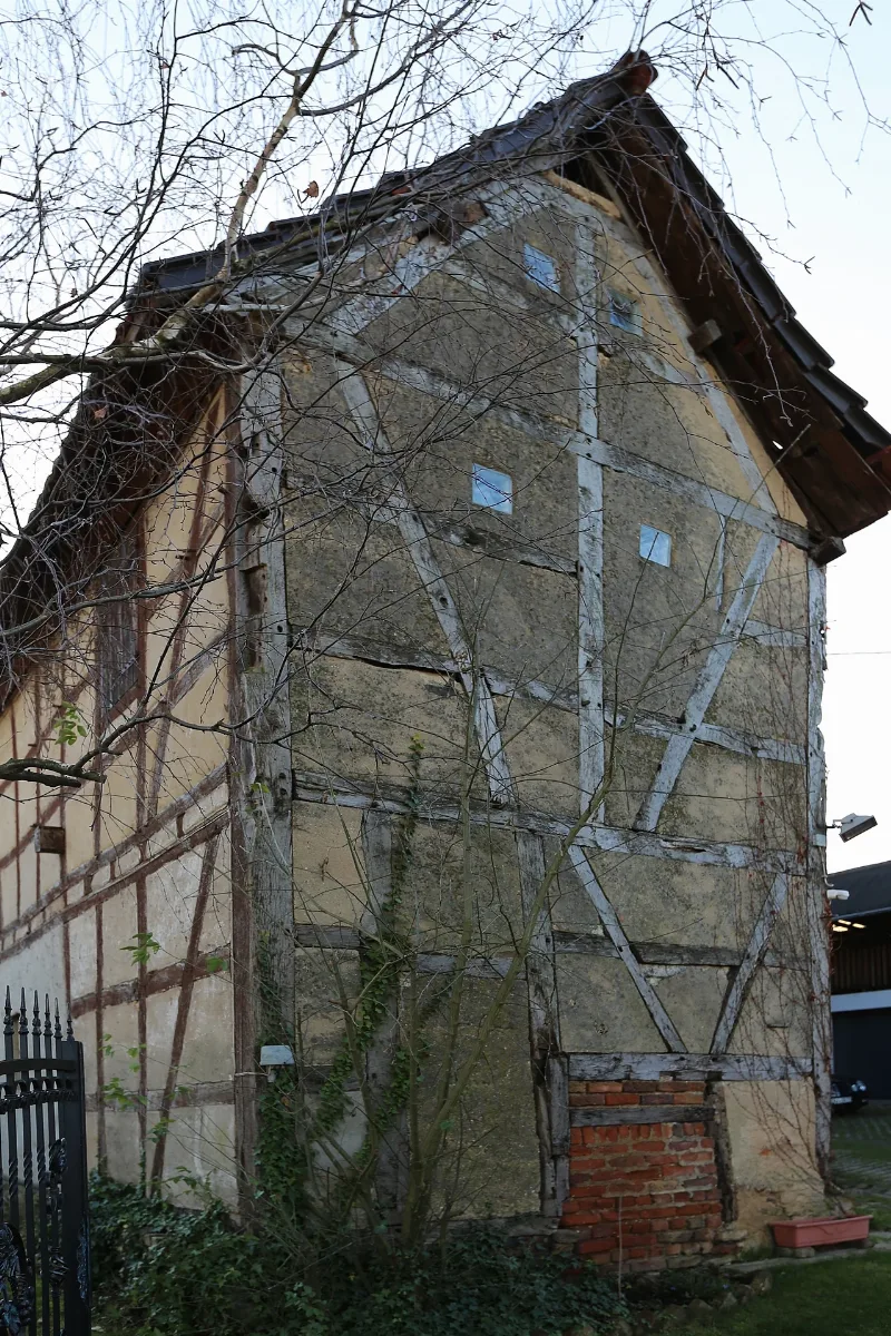 Altenberger Hof, Kardorf, Altenberger Gasse 79. (Detail)