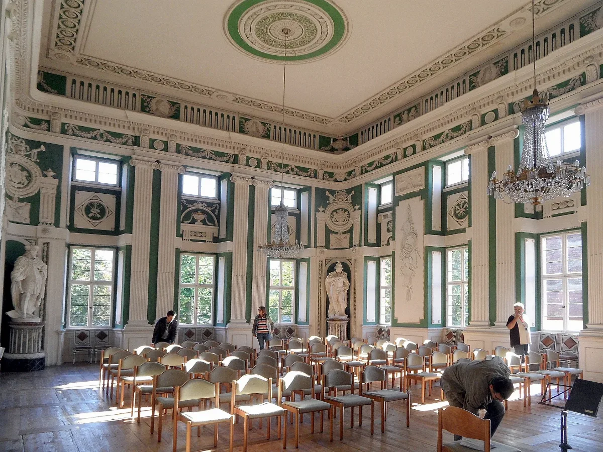 Amorbach Kloster Gruener Saal Gesamt Se 8074 201710
