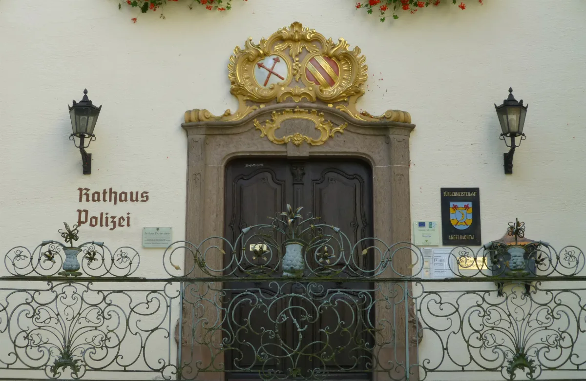 Angelbachtal Rathaus Schloss Eichtersheim 2015
