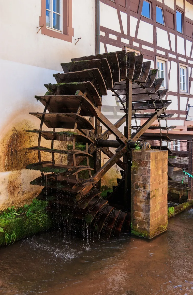 Annweiler Museum Unterm Trifels Wasserrad 01