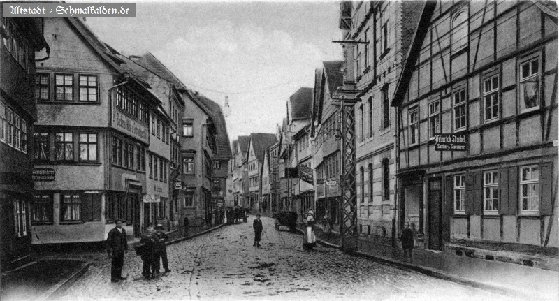 Auer Gasse, Schmalkalden (1902)