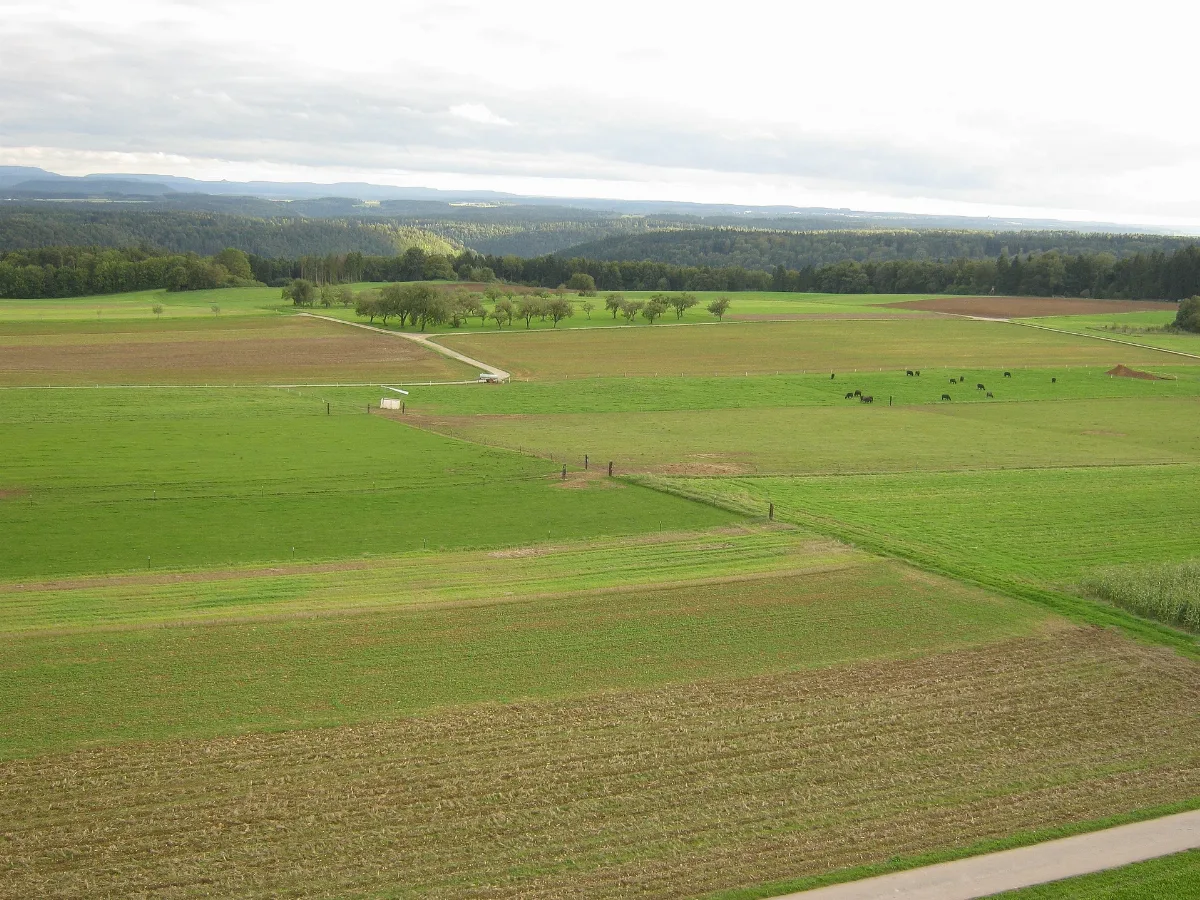 Aussicht Aussichtsturm Mettstetten 20092013 7