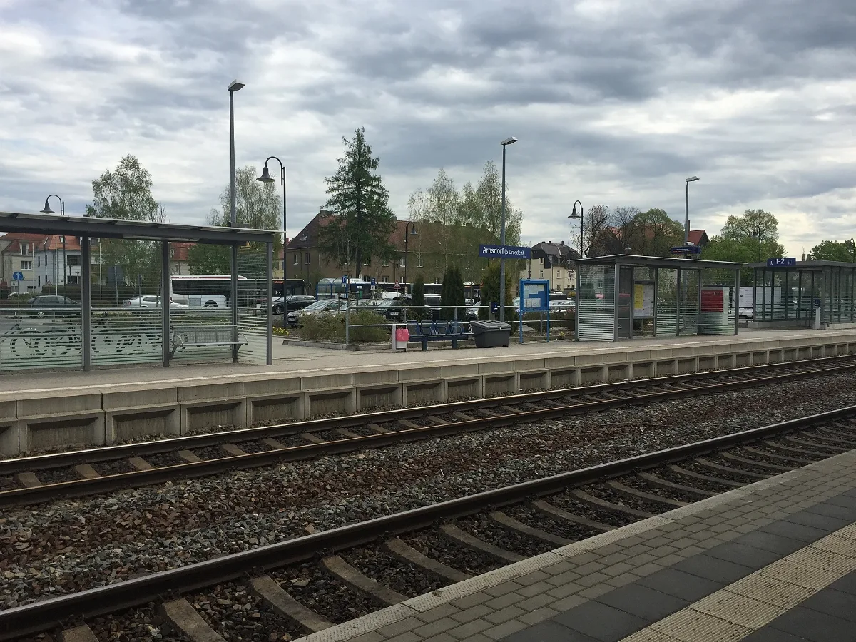 Bahnhof Arnsdorf Bei Dresden