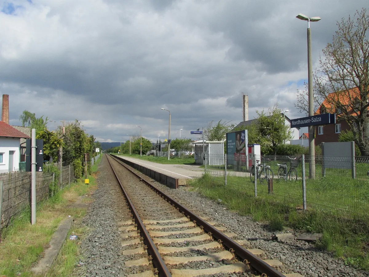 Bahnhof Nordhausen Salza, 1, Salza, Nordhausen, Landkreis Nordhausen