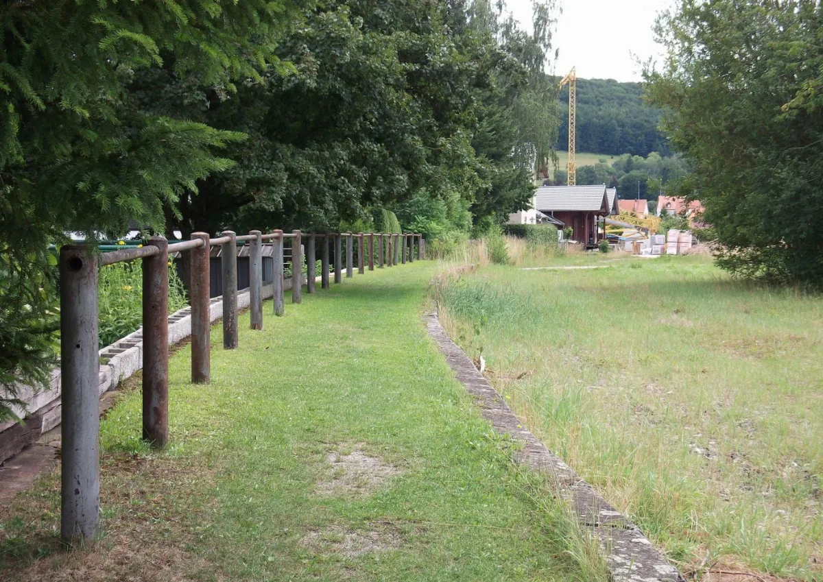 Bahnsteig Ehemaliger Bahnhof Thalmässing Panoramio