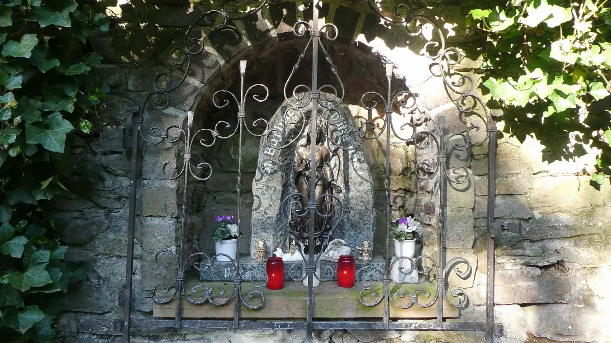 Barbara Wayside Shrine In Konfeld