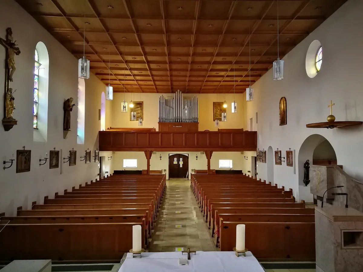 Batzhausen (Seubersdorf In Der Oberpfalz), St. Johannes Der Täufer, Orgel (8)