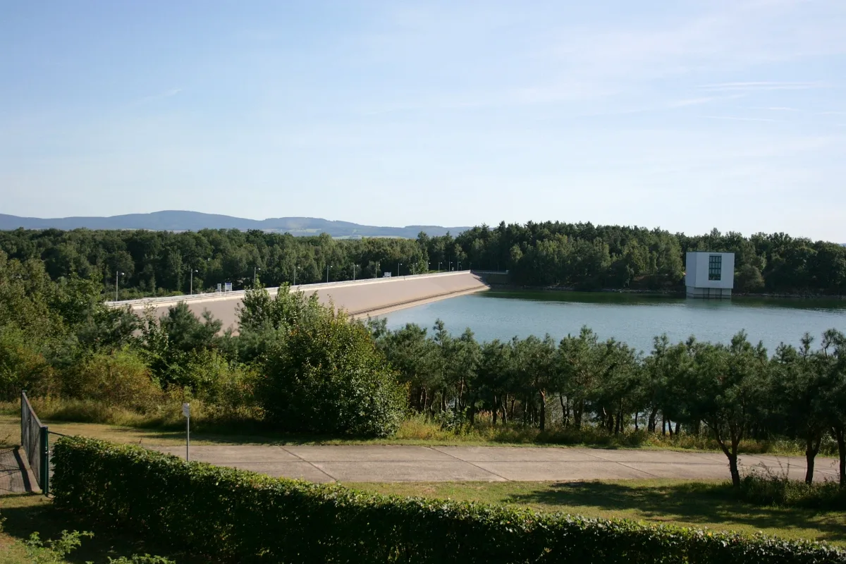Bautzen Talsperre Dammtrasse Iii 12 Ies