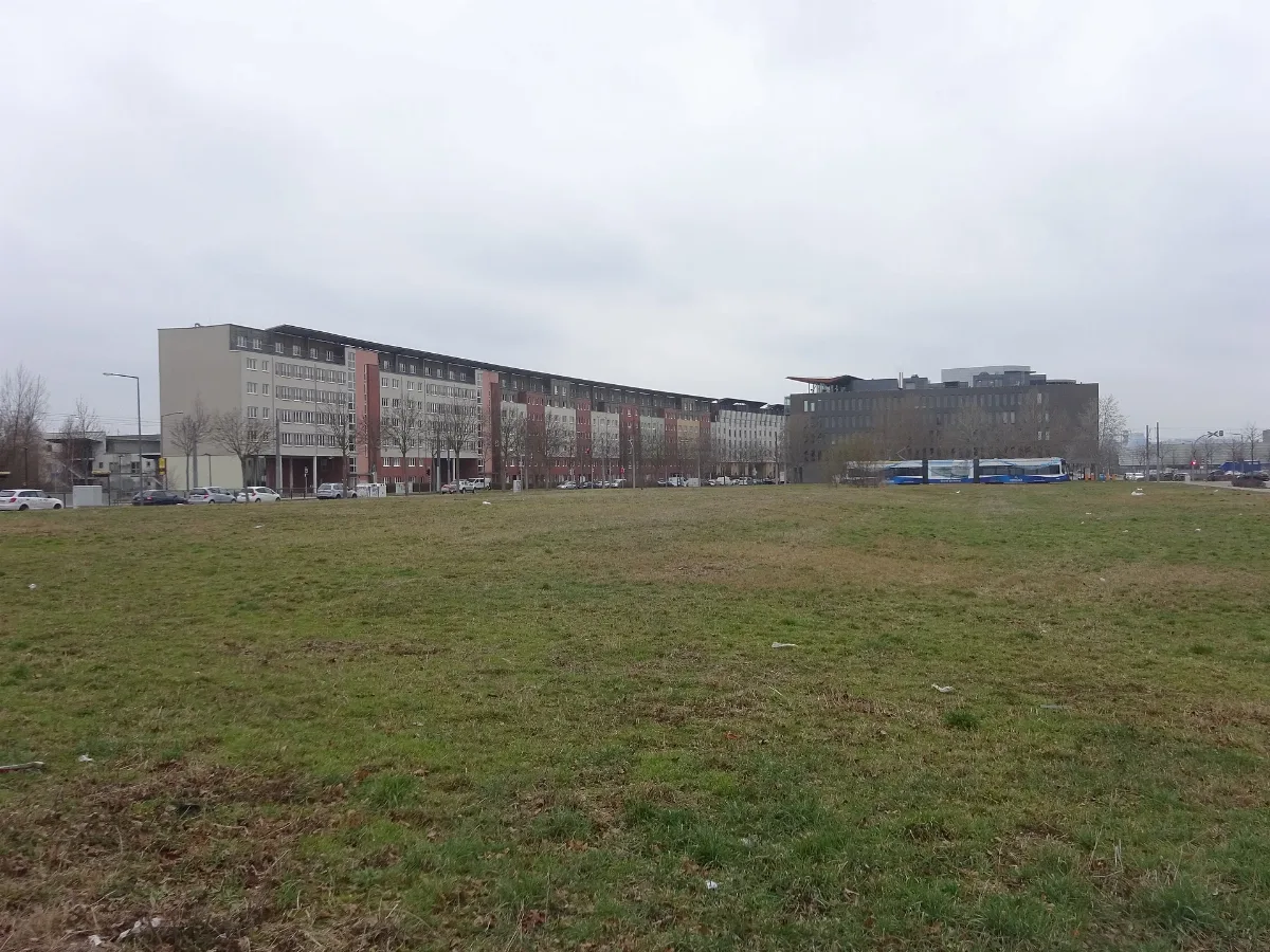 Bebauung An Der Flutrinne, Dresden 2019