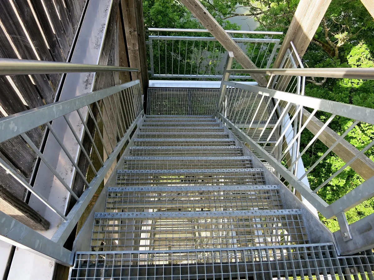 Beobachtungsturm Klingnau Treppe