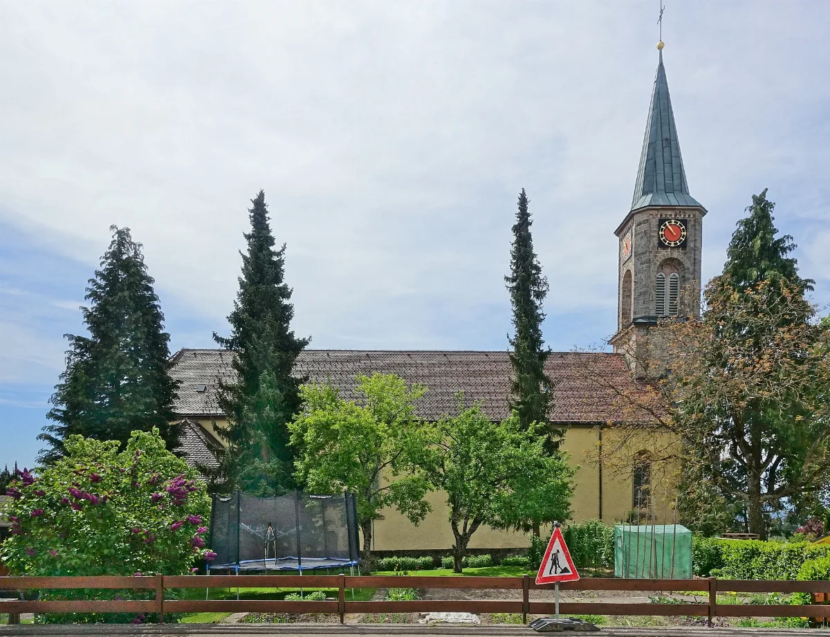 Berau (Ühlingen Birkendorf) Kirche Hl Pankratius Ansicht 5