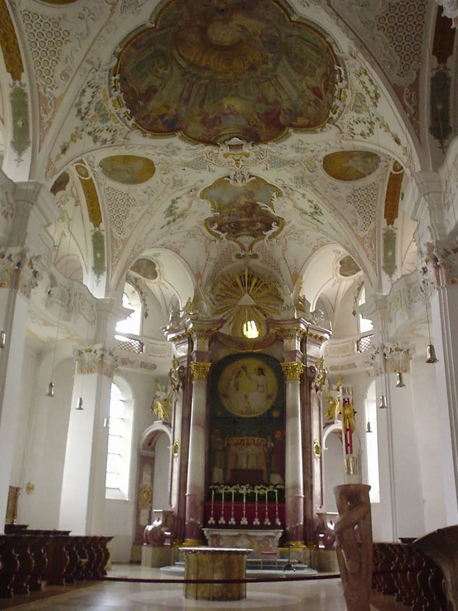 Beuron Martin Church Inside Panoramio