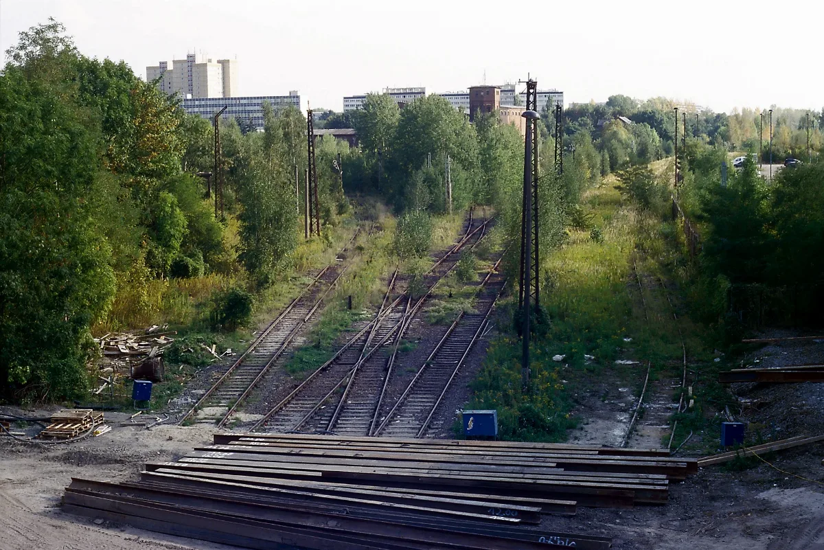 Bf Le Bayer Bf, Streckengleise Richtung Abzw. Tabaksmühle, Connewitz