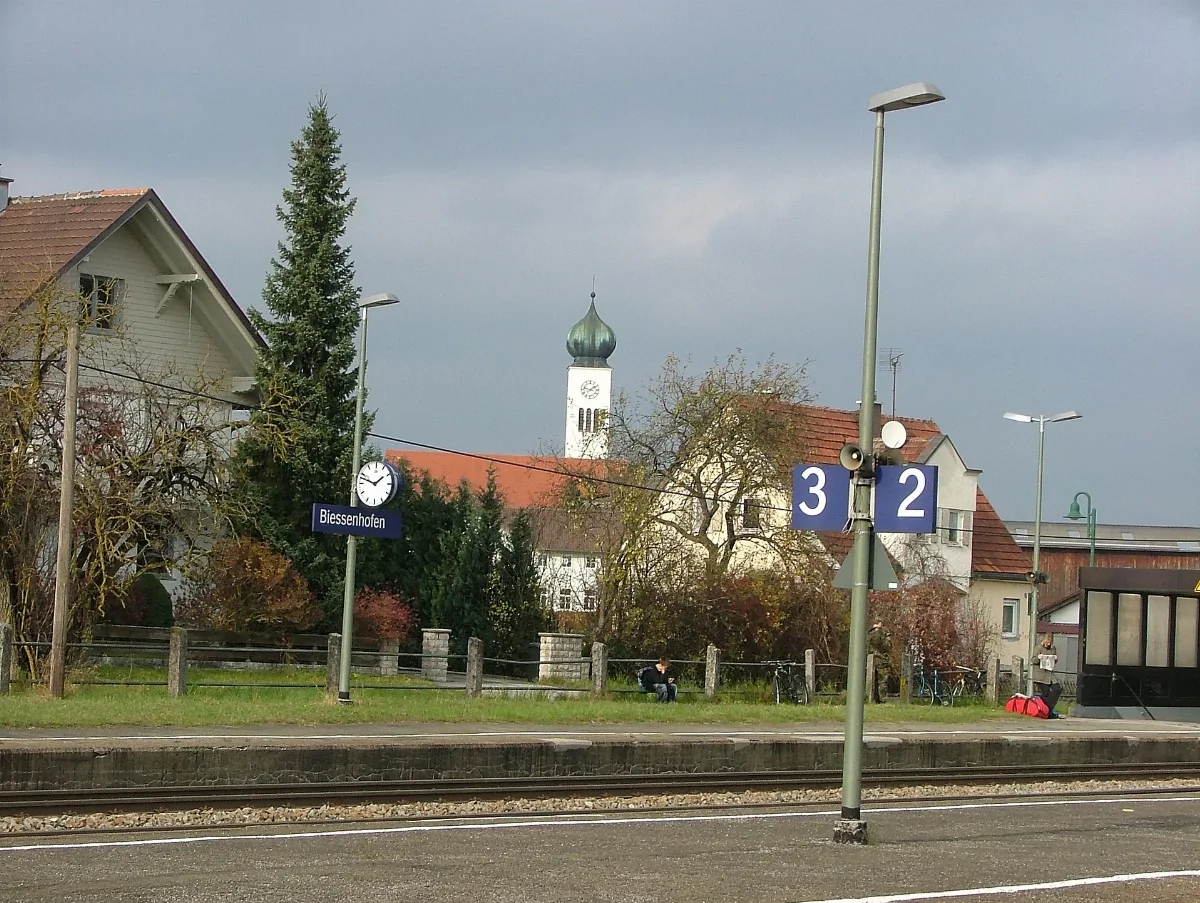 Biessenhofen Bahnhof Panoramio Mayer Richard