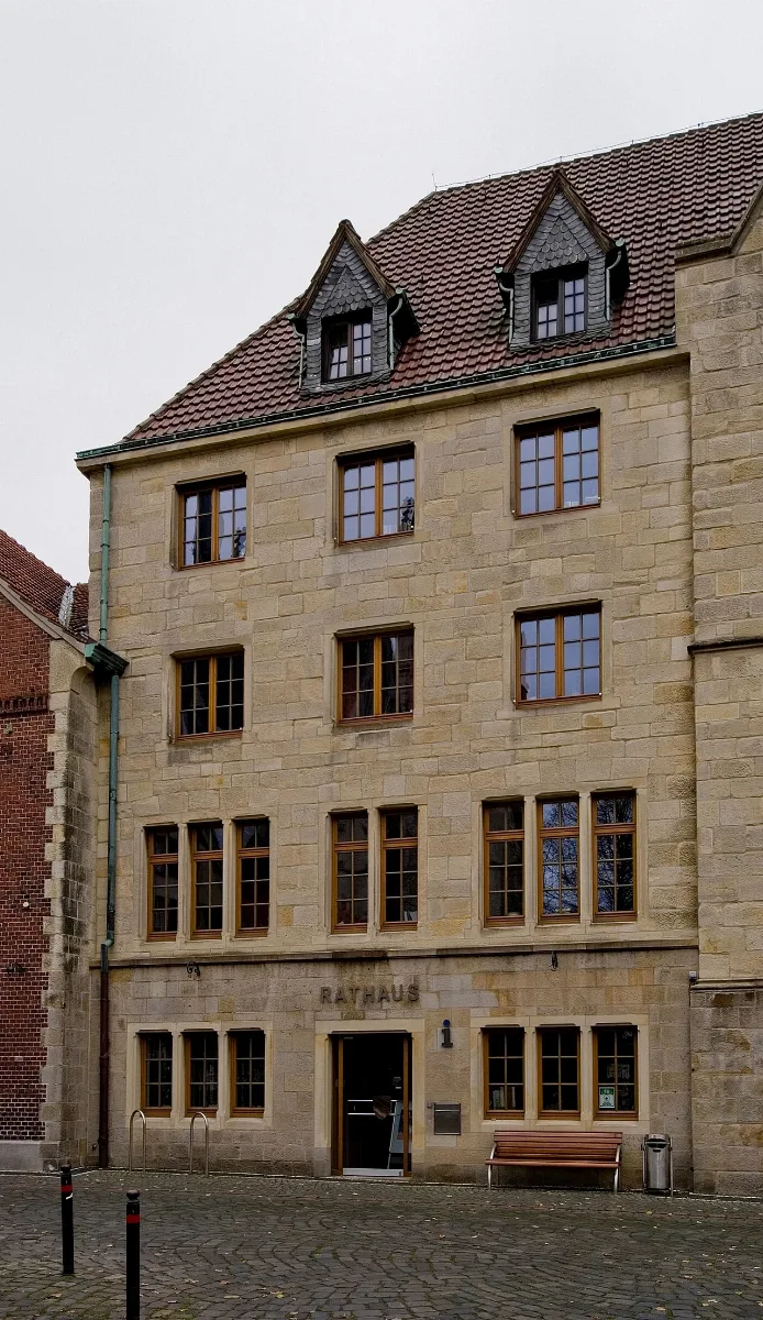 Billerbeck, Rathaus, 2011 10 Cn 01