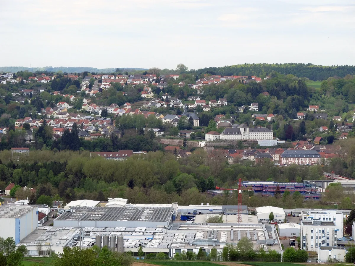 Blick Auf Blieskastel 2012 05 04