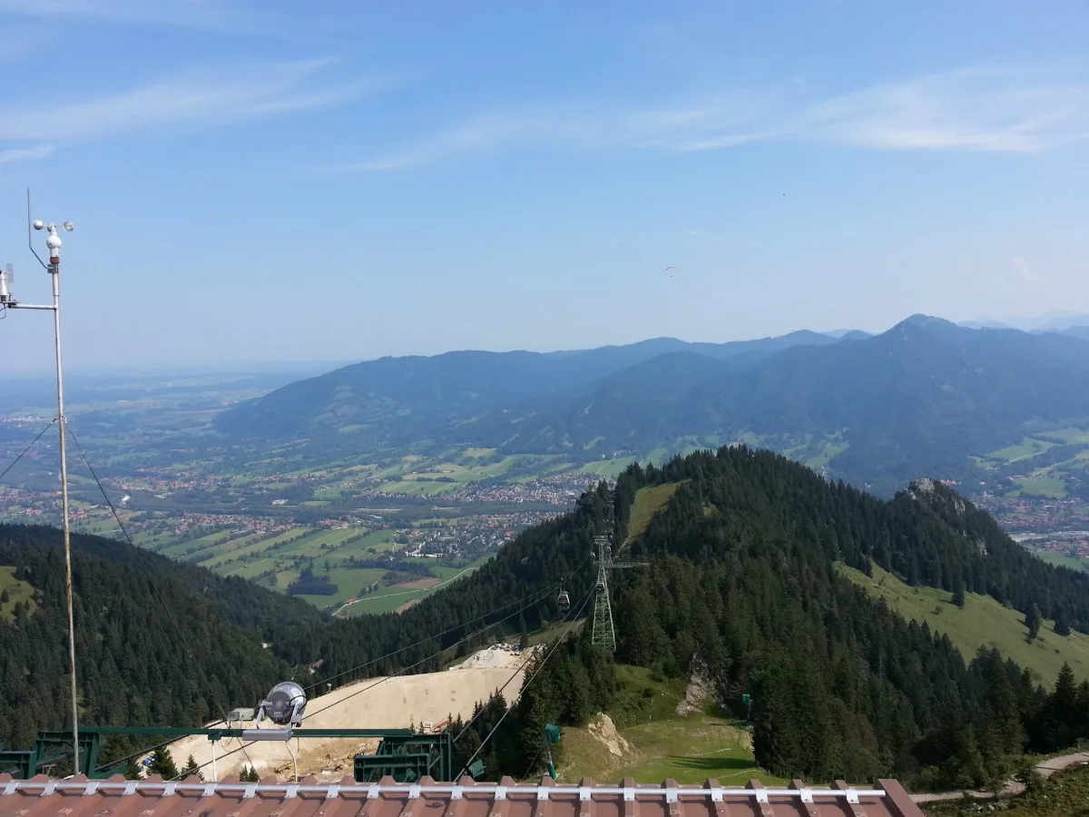 Blick Vom Brauneck Panoramarestaurant Nach Lenggries Panoramio