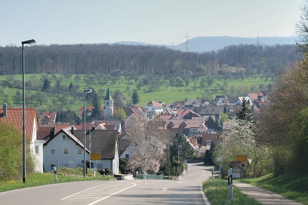 Blick Von Der L 1201 Auf Notzingen (2007)