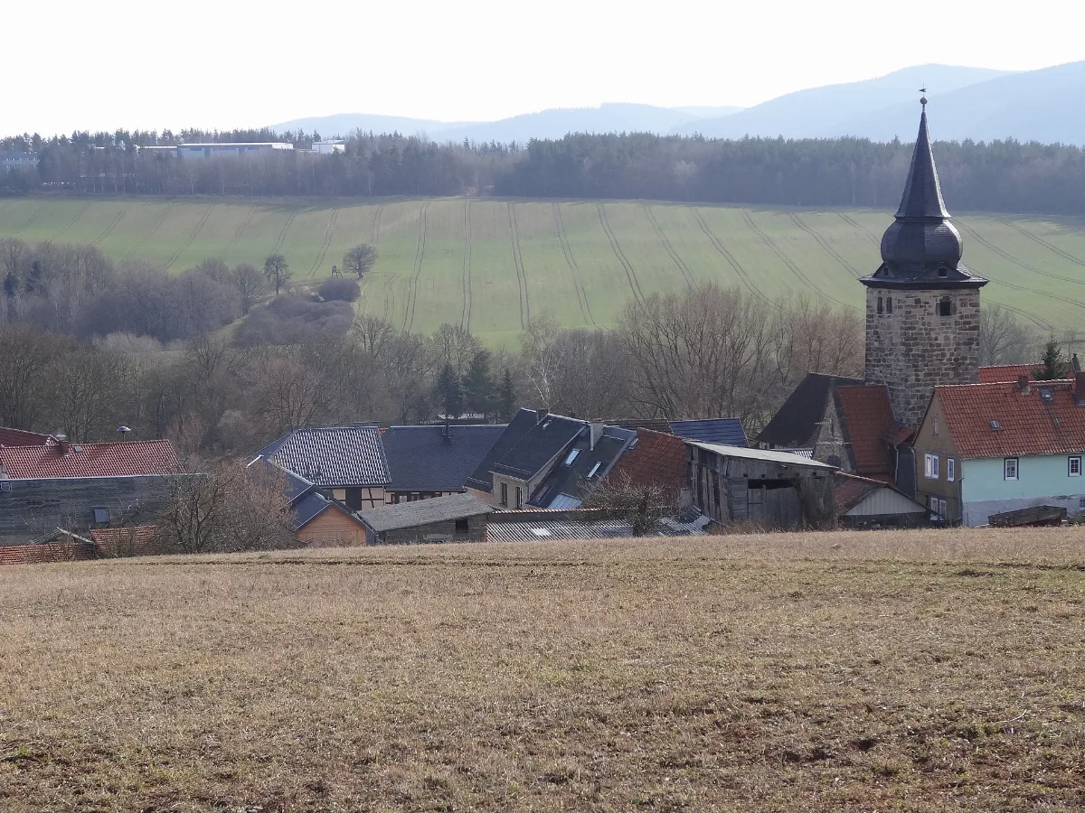 Blick Von Nordwesten Auf Zeigerheim