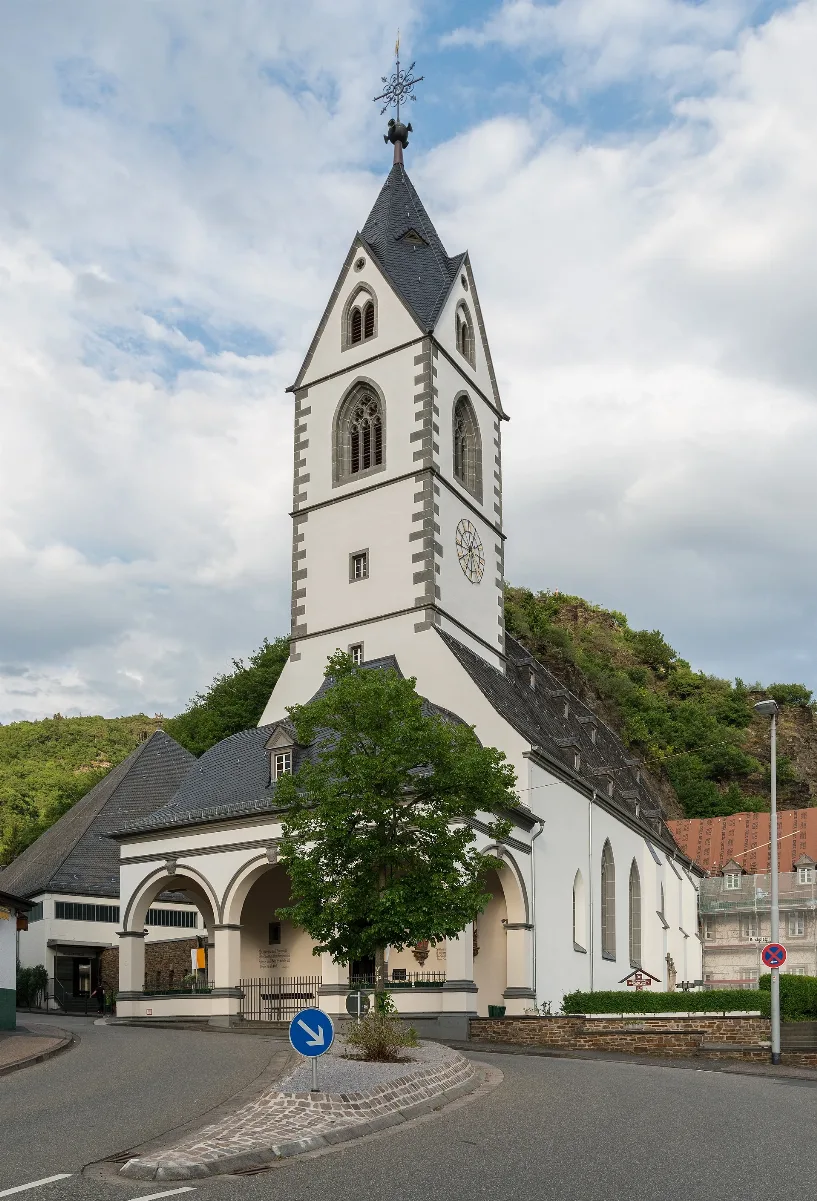 Bornhofen Abbey Church, West View 20150513 1