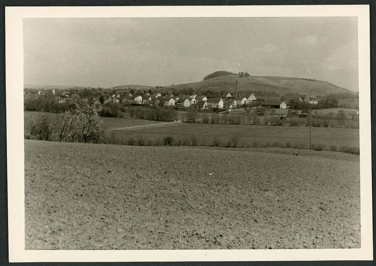 Bretzfeld Blick Von Rappach Her Labw Hohenlohe Zentralarchiv Neuenstein Kra Sf 2 Bt 11.1.2