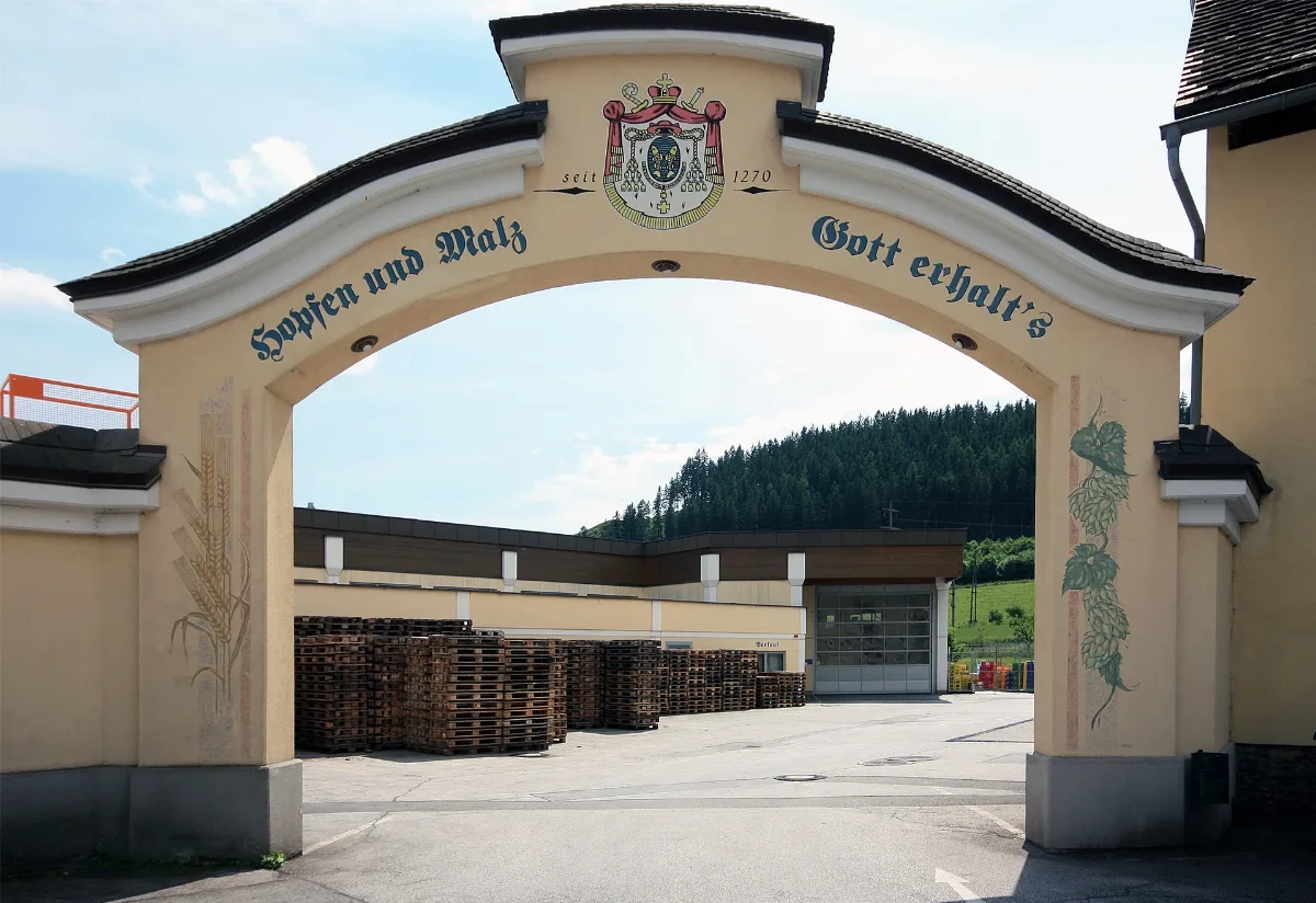 Brrauerei Hirt Eingang