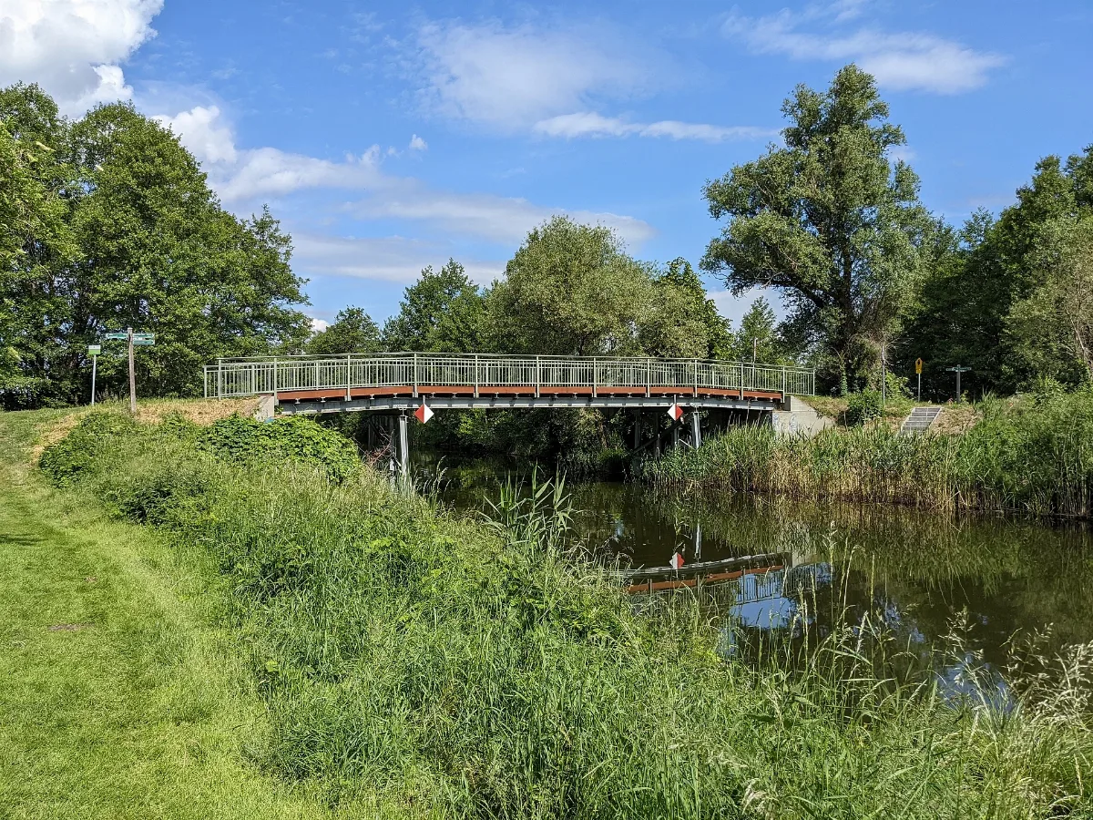 Brücke Über Emster Kanal, Höhe Strengsee Bei Netzen