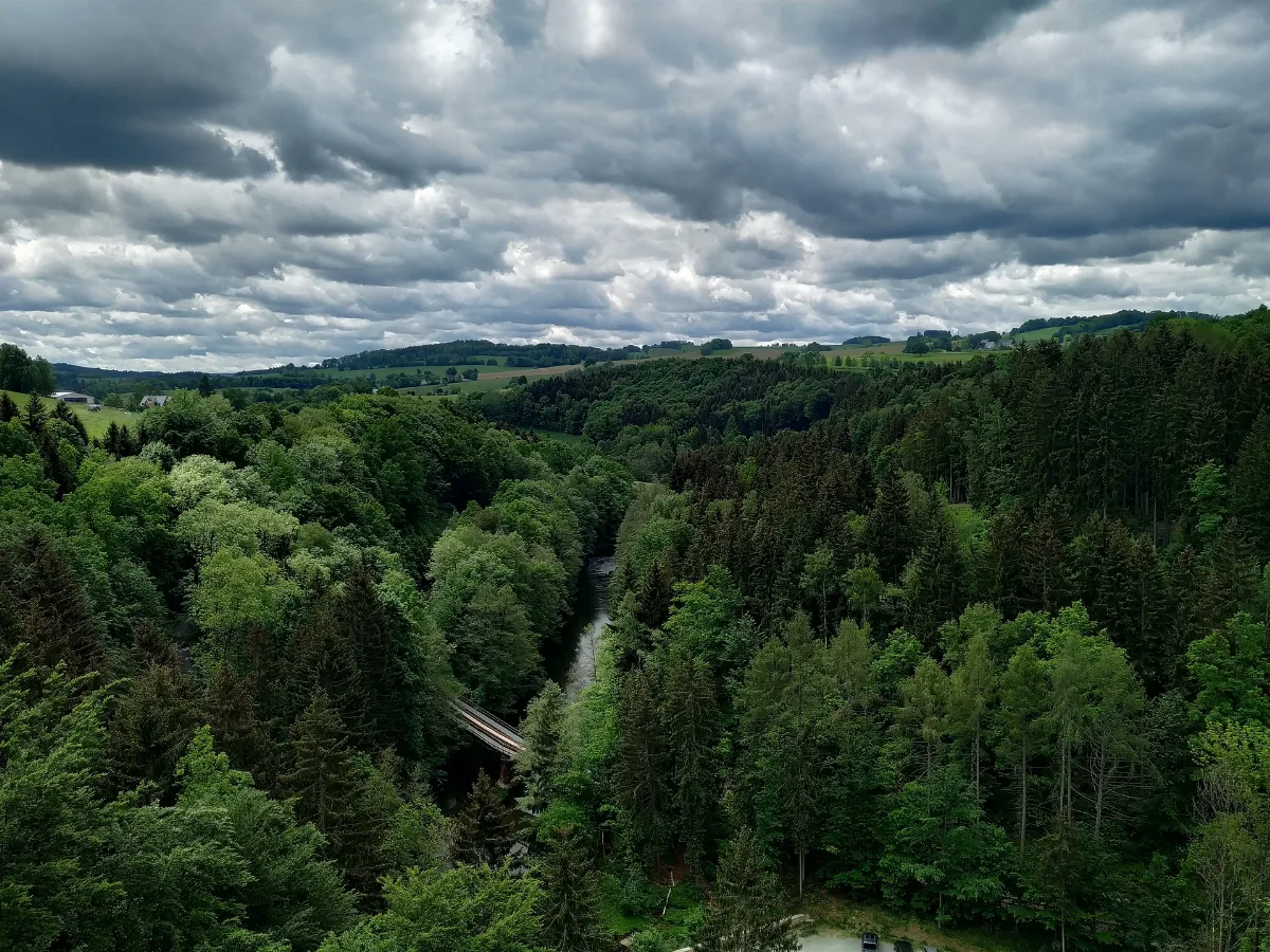 Brückenklippe Aussicht