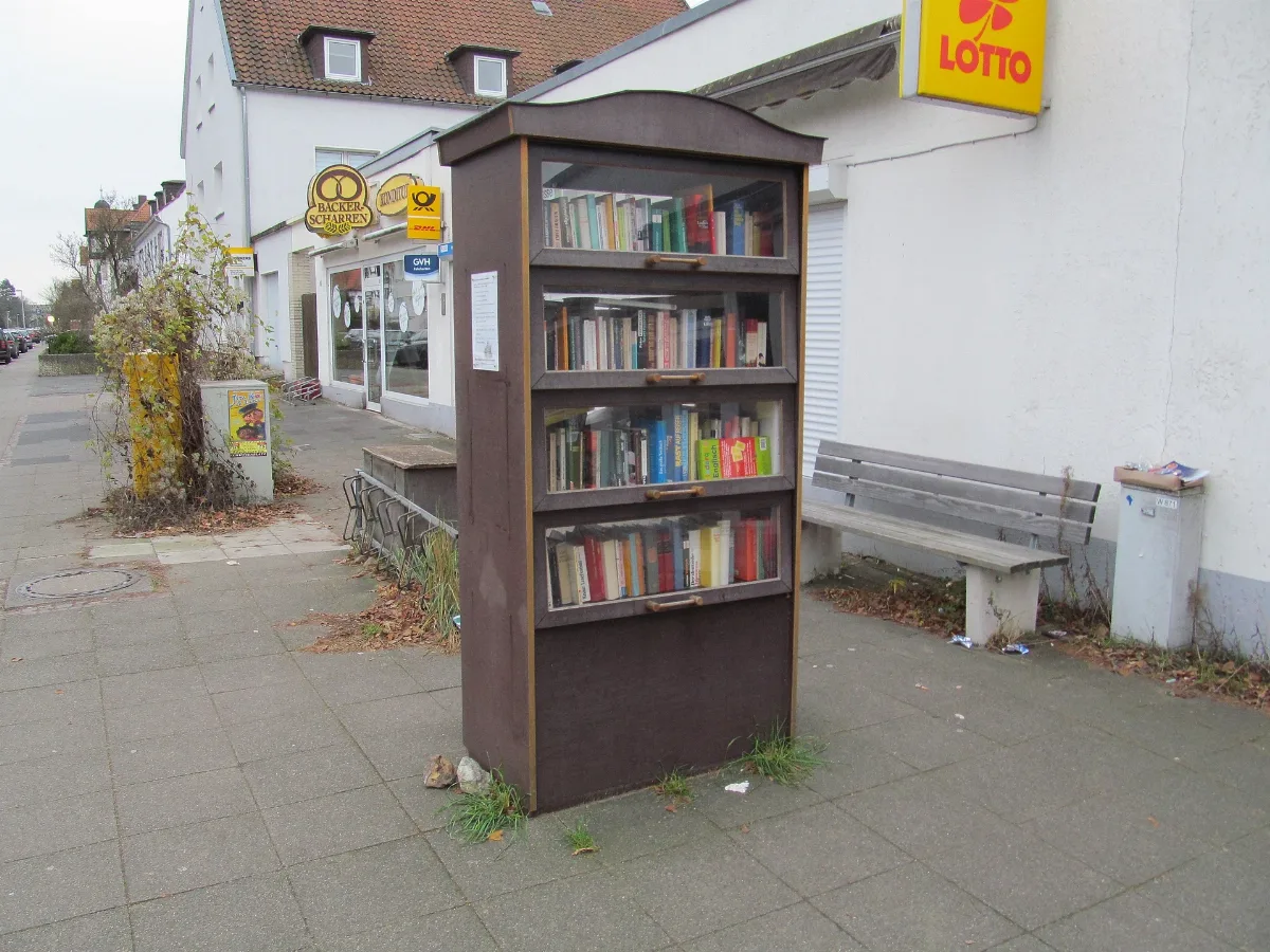 Bücherschrank, 1, Liebrechtstraße, Waldheim, Hannover