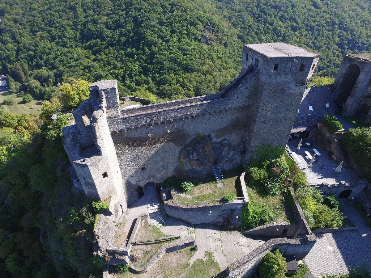 Burg Hohenstein Teilansicht