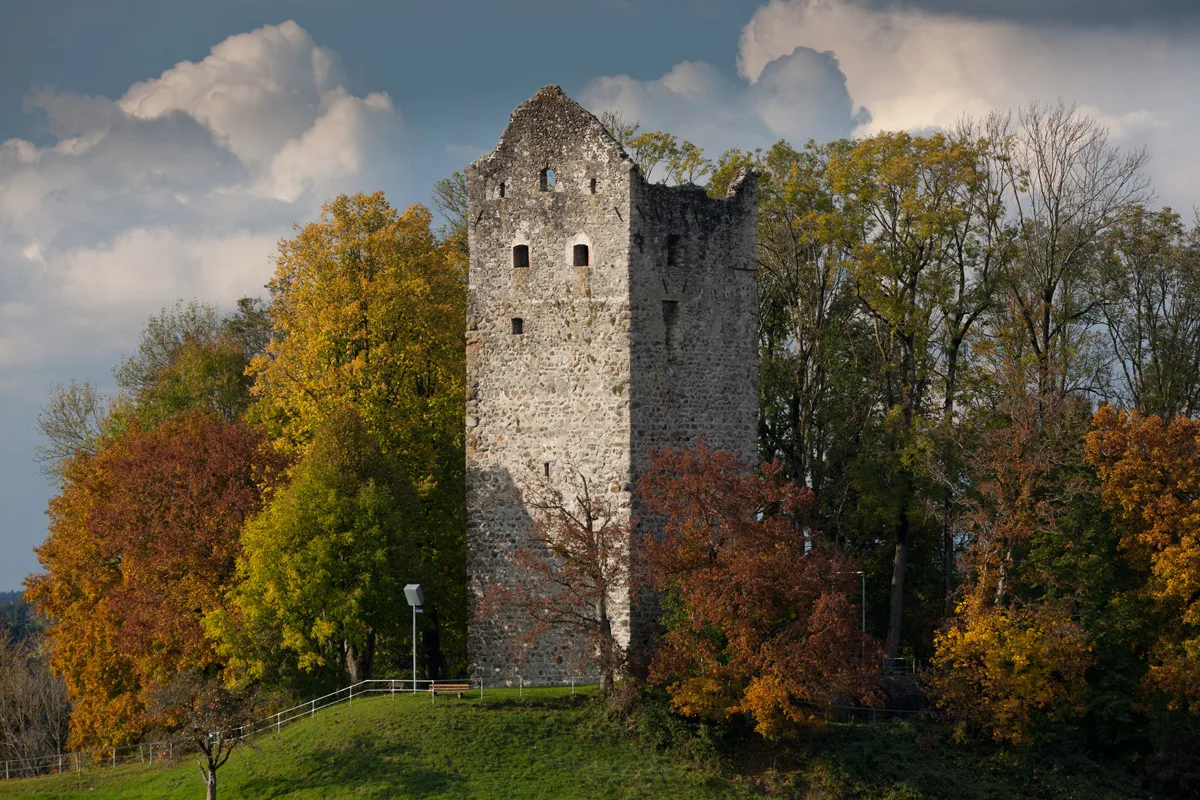 Burgruine In D 88239 Wangen Neuravensburg