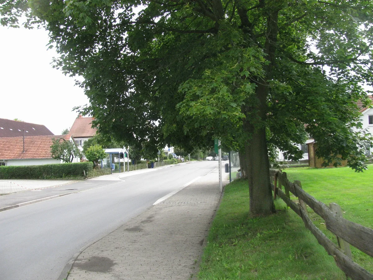 Bushaltestelle Am Hang, 1, Sand, Bad Emstal, Landkreis Kassel