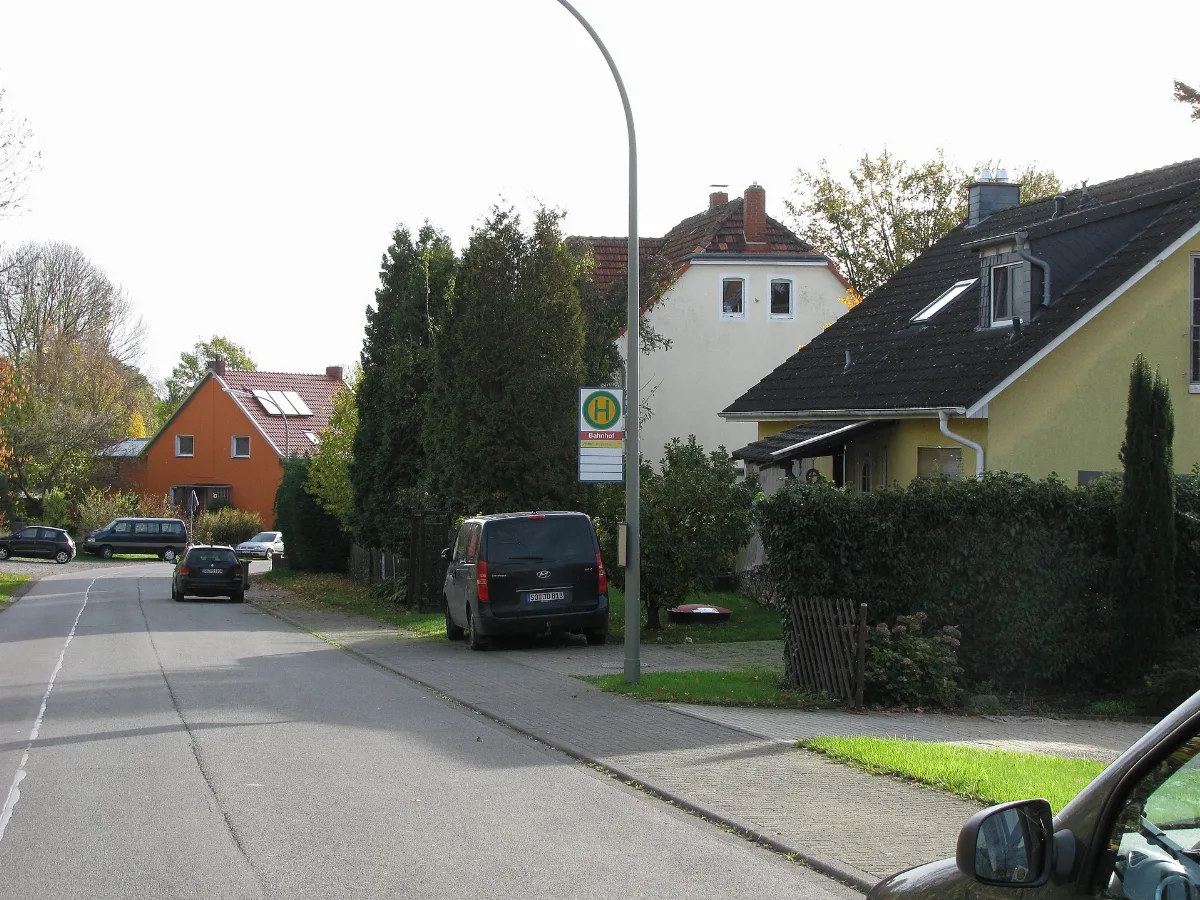 Bushaltestelle Bahnhof, 1, Borgeln, Welver, Landkreis Soest