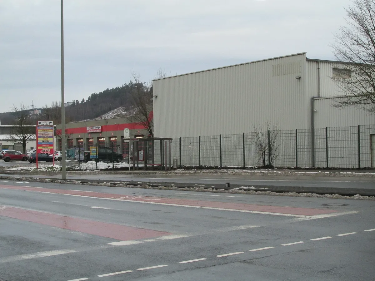 Bushaltestelle Bergstraße, 1, Geisweid, Siegen, Landkreis Siegen Wittgenstein