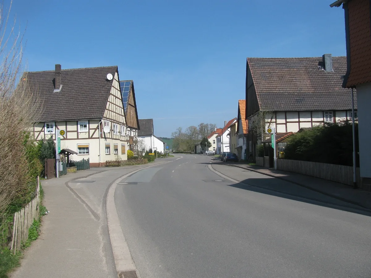 Bushaltestelle Bremer Straße, 1, Deisel, Trendelburg, Landkreis Kassel