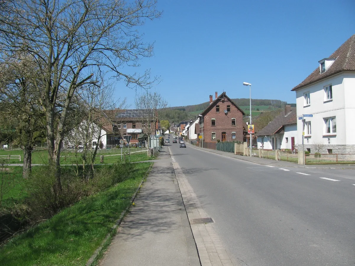 Bushaltestelle Bruchhäuser Straße, 1, Ottbergen, Höxter, Kreis Höxter