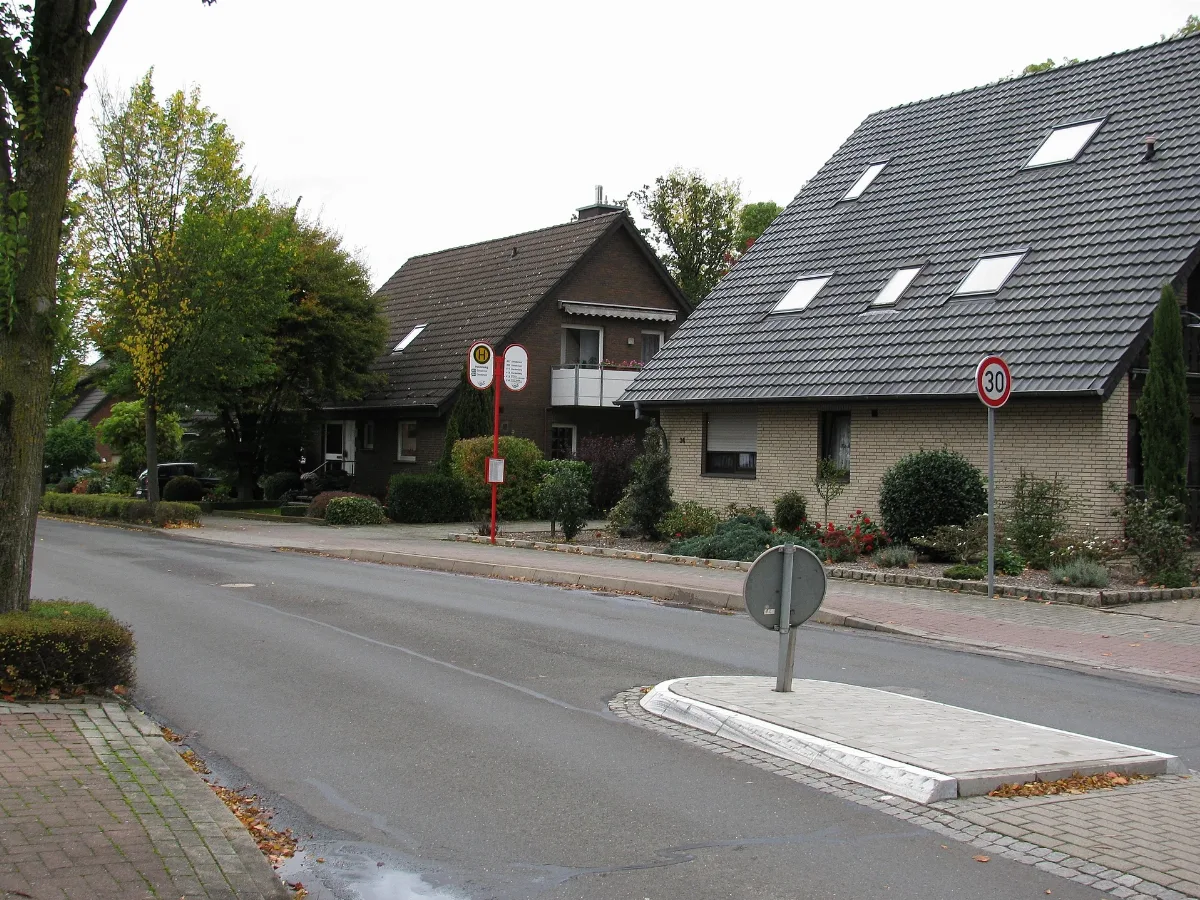 Bushaltestelle Heideweg, 4, Harderberg, Georgsmarienhütte, Landkreis Osnabrück