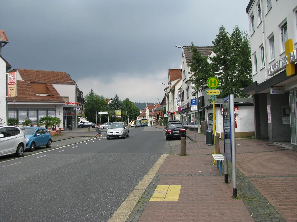 Bushaltestelle Karlshafener Straße, 2, Harleshausen, Kassel