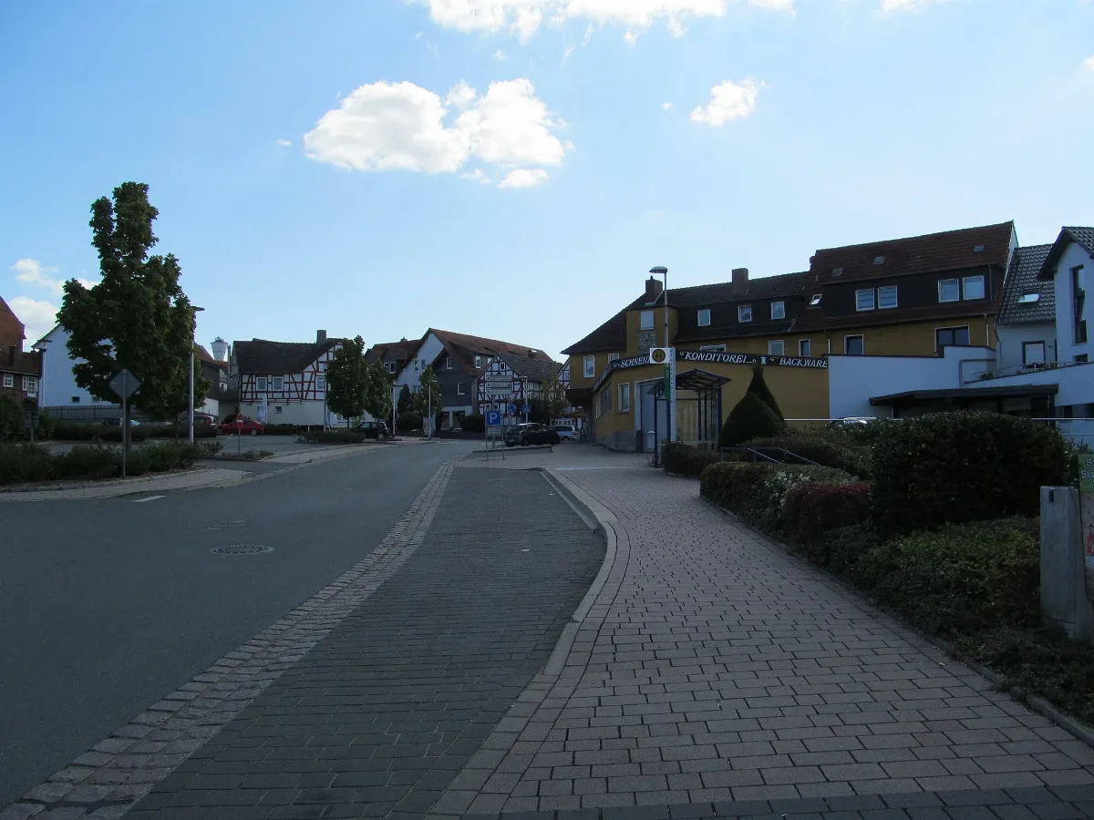 Bushaltestelle Mitte, 1, Borken, Schwalm Eder Kreis