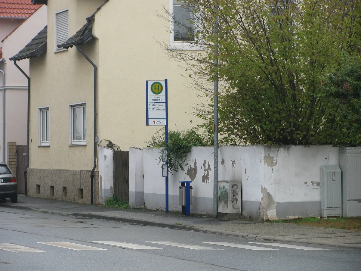 Bushaltestelle Riedstraße, 1, Gernsheim, Landkreis Groß Gerau