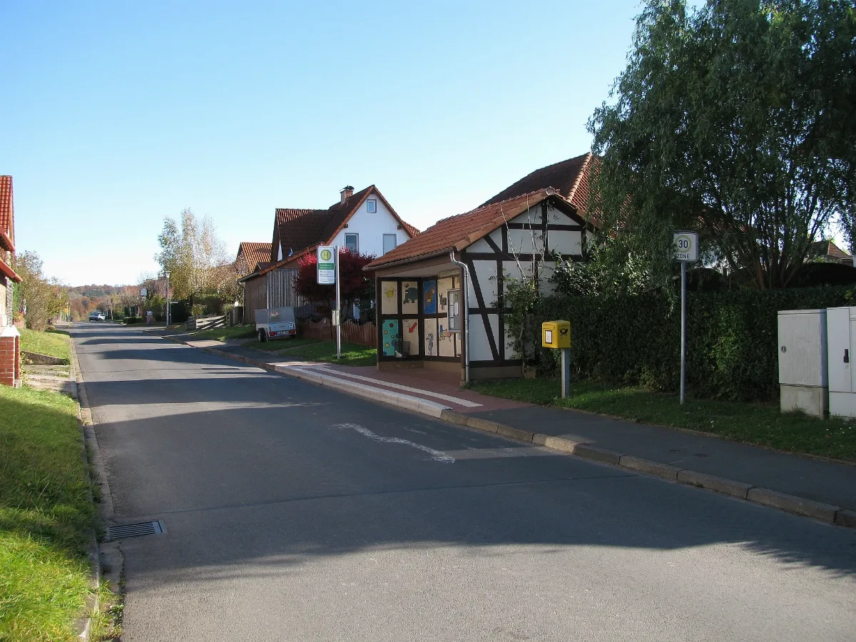 Bushaltestelle Wiesenstraße, 1, Ballenhausen, Friedland, Landkreis Göttingen